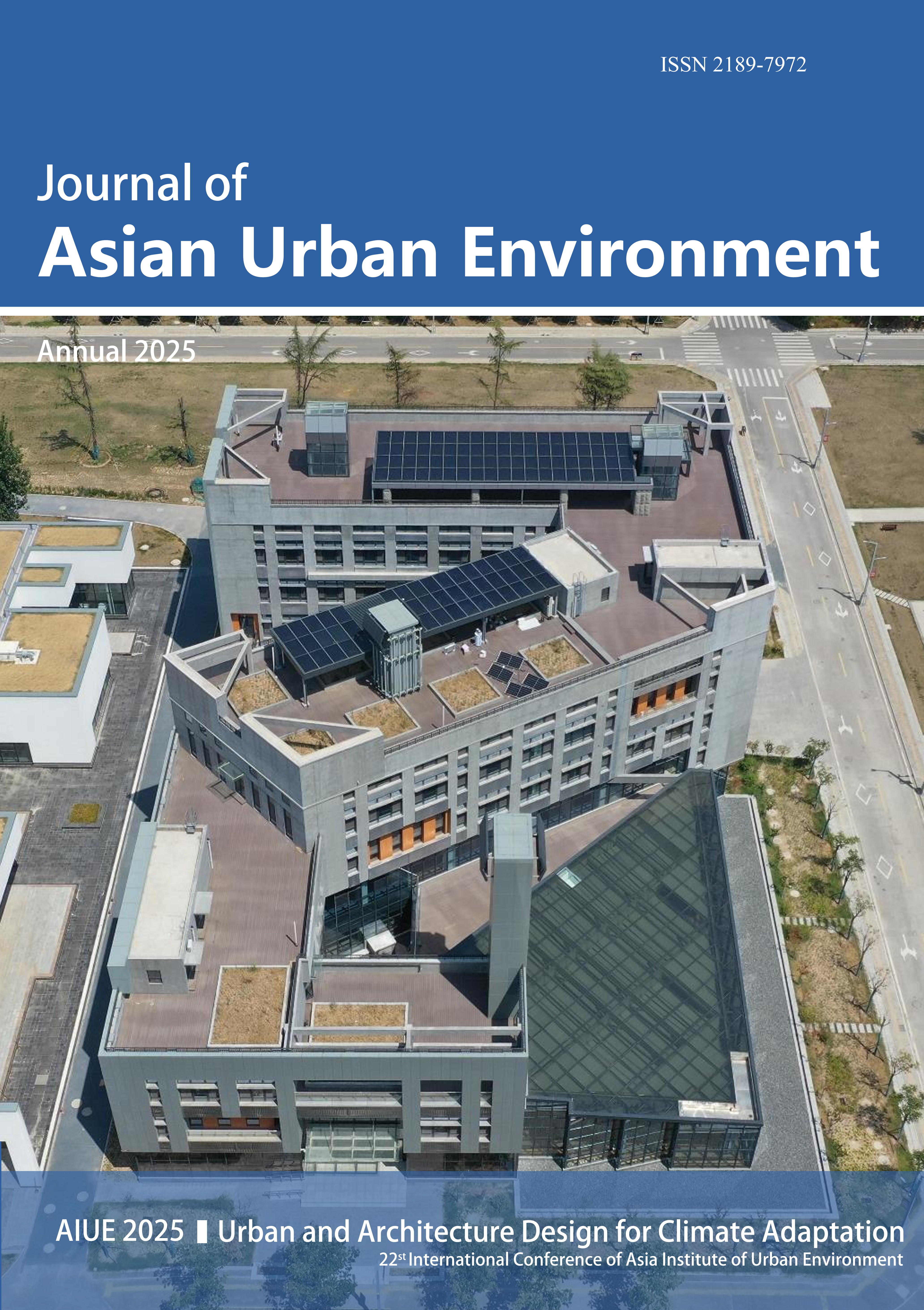 					View Vol. 2025 No. 2: Journal of Asian Urban Environment
				